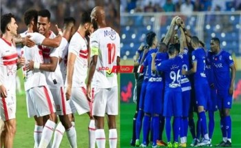 أهداف ونتيجة مباراة الزمالك والهلال كأس السوبر المصري السعودي