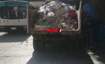 حملات مكثفة لرفع القمامة بأحياء محافظة الإسكندرية