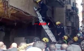 تفاصيل مصرع صيدلي في انهيار عقار بمنطقة العطارين بمحافظة الإسكندرية