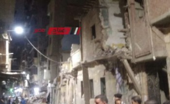 انهيار عقار بمنطقة كرموز في محافظة الإسكندرية