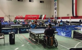 غدًا ختام فعاليات بطولة الجمهورية لتنس الطاولة البارالمبية في دمياط