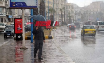نوة الفيضة الكبرى 2024 تضرب الإسكندرية بهطول أمطار غزيرة