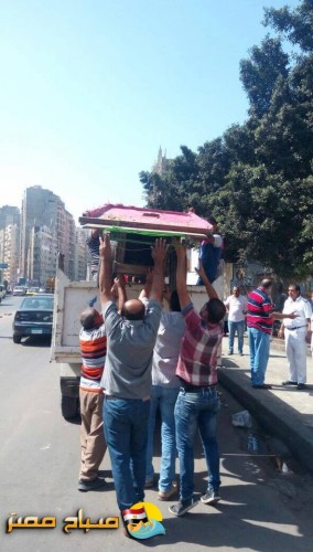 حملات إزالة إشغالات بحي شرق فى الاسكندرية