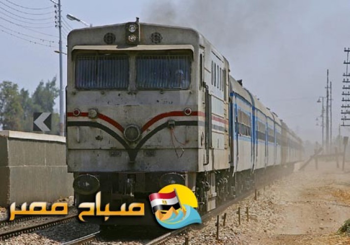 تصادم قطار الاسكندرية- بورسعيد بسيارة اقتحمت مزلقان بنها