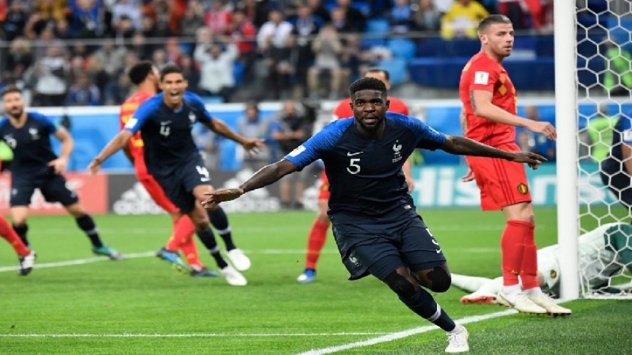 نتيجة مباراة فرنسا وبلجيكا