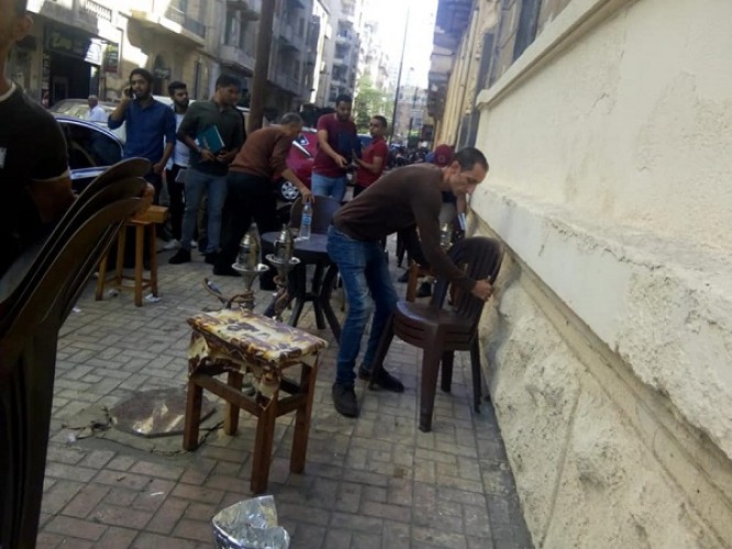 بالصور حملات إزالة إشغالات وتعديات مكبرة بحى وسط فى الاسكندرية