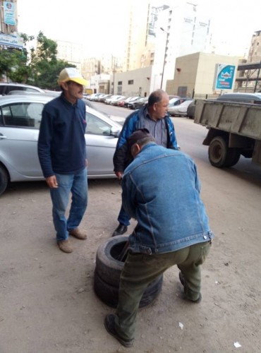 بالصور حملات مكثفة لإزالة إشغالات بنطاق حى شرق فى الإسكندرية