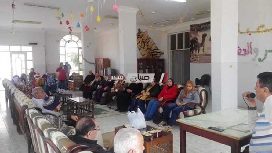 مؤسسة البنات الاجتماعية بدمياط تزور دار المسنين براس البر