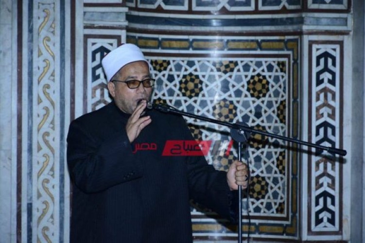 وكيل وزارة الأوقاف بدمياط يشارك في الاحتفال بليلة القدر بمسجد البحر