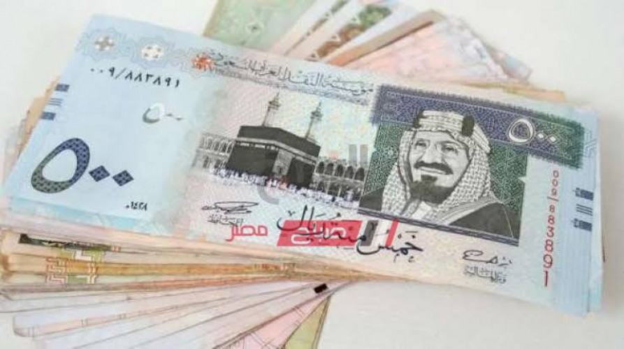 استقرار أسعار الريال السعودي مقابل الجنيه بالتعاملات في البنوك اليوم الاحد 29-10-2023