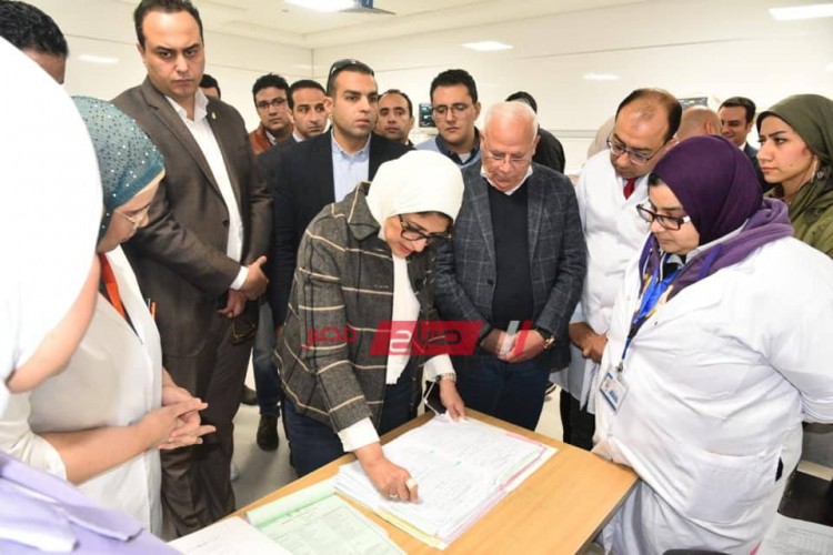 وزيرة الصحة: الانتهاء من إجراء 663 عملية بمستشفى النصر التخصصي ببورسعيد