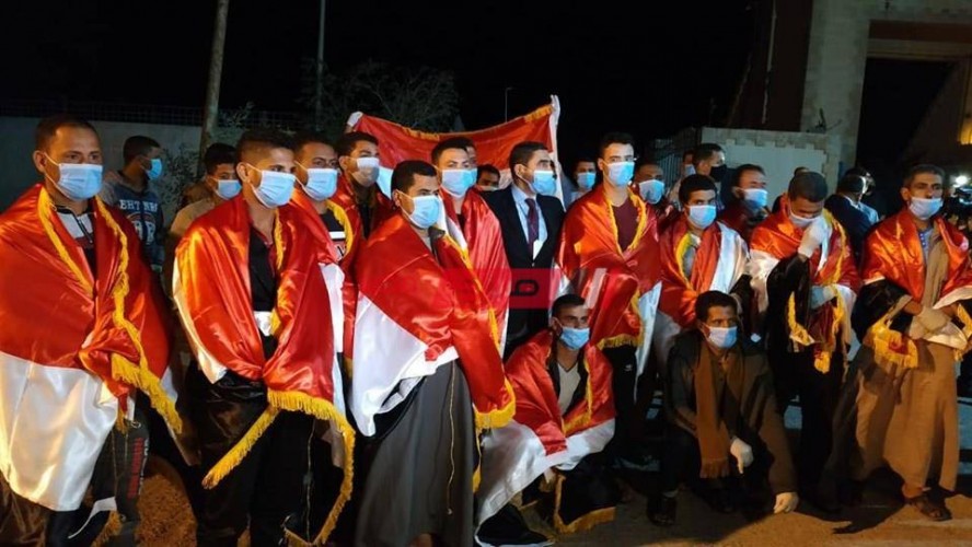 عودة المصريين المحتجزين في ليبيا إلى أرض الوطن