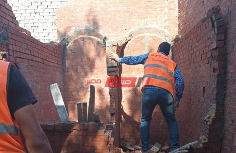 إيقاف أعمال بناء في مقابر بحي شرق في الإسكندرية