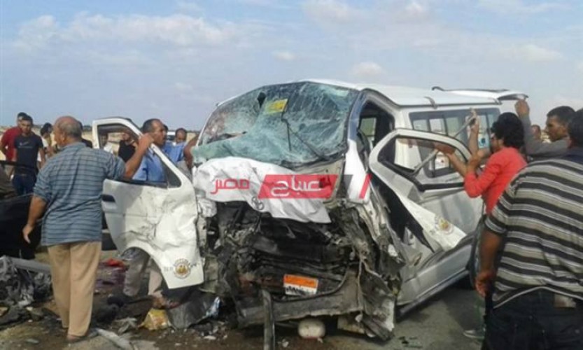 مصرع مواطن وإصابة 4 آخرين في حادث تصادم سيارة بالإسكندرية