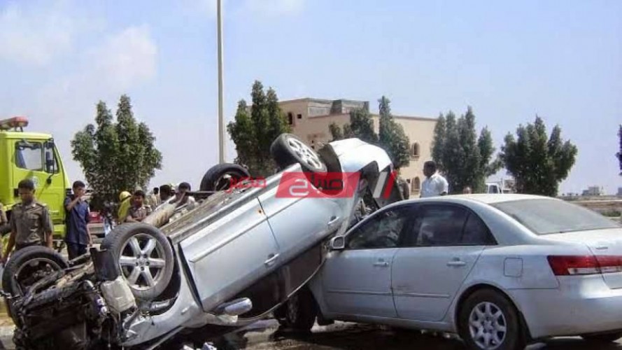 مصرع فتاة وشاب نتيجة حادث مروع بالبساتين فى القاهرة