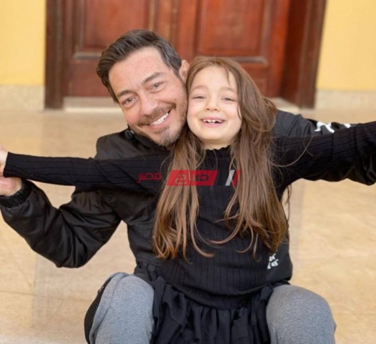 أحمد زاهر يحتفل بعيد ميلاد ابنته