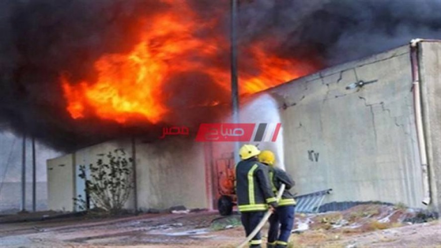 السيطرة على حريق نشب بمصنع لإنتاج التنكات بمدينة 6 أكتوبر