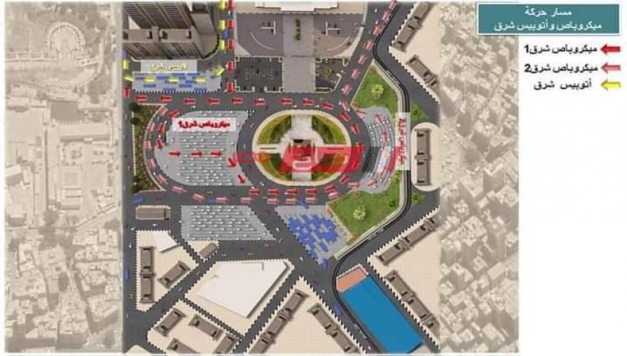 بالصور بعد انطلاق إشارة البدء في تطوير ميدان محطة مصر.. شاهد الشكل النهائي له في الإسكندرية