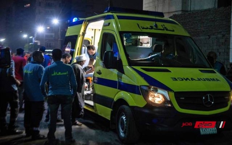 اصابة 4 اشخاص جراء حادث دراجة بخارية مروع على طريق رأس البر بدمياط