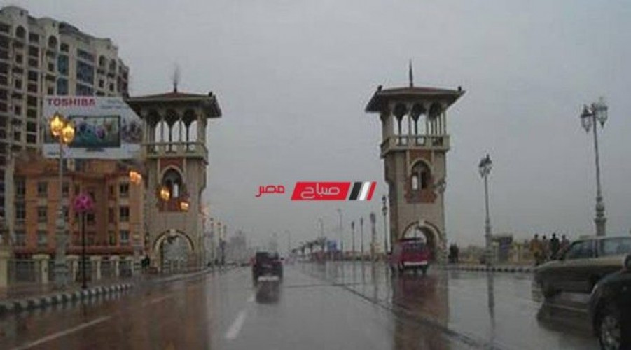 نوة رأس السنة  2022.. أمطار غزيرة علي الإسكندرية