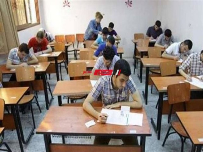 جدول امتحانات الصف الثاني الثانوي نصف العام 2023 محافظة بورسعيد