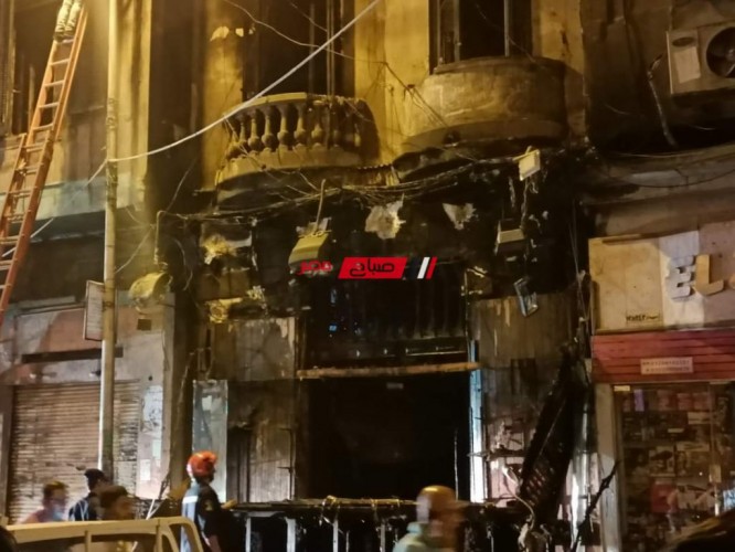 اسماء ضحايا حريق عقار شارع بوالينو بمنطقة محرم بك في الإسكندرية