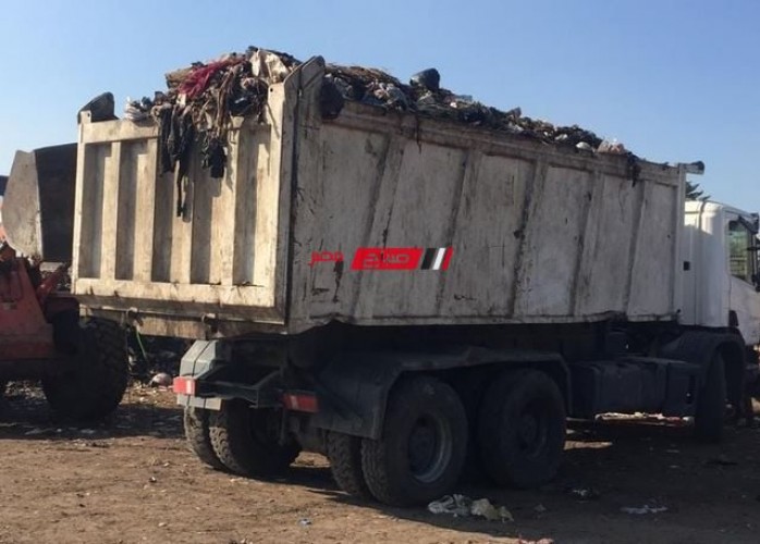 تدوير 71 طن قمامة من خلال مصنع أبو جريدة بدمياط
