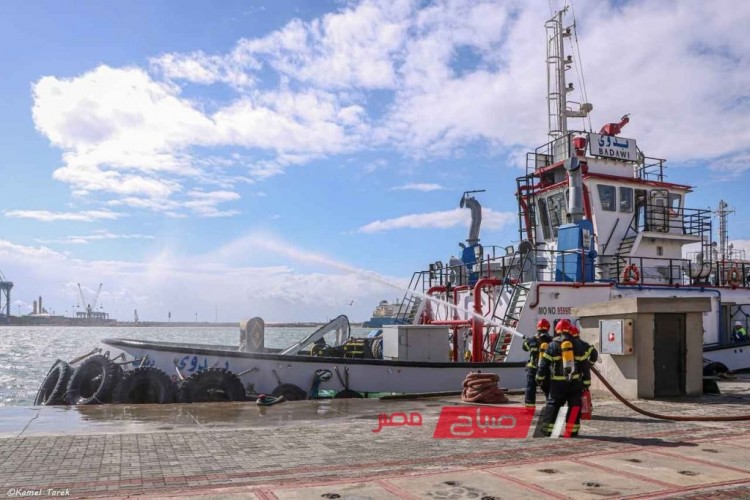ميناء دمياط يستقبل السفينة OMEGA وعلى متنها 42 الف طن قمح روسي