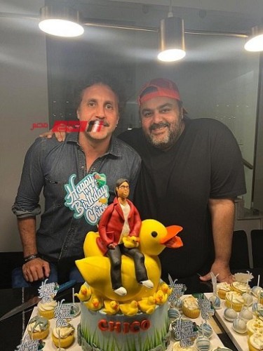 هشام ماجد يحتفل بعيد ميلاد شيكو: عيد ميلاد قائدنا الاعظم الصريطي وسيم