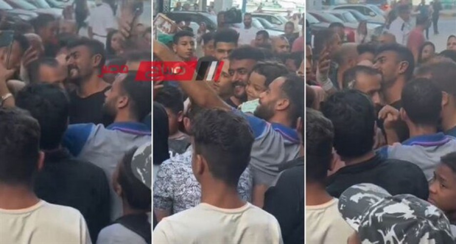 الجمهور يحاصر أحمد العوضي في كواليس تصوير “الإسكندراني”