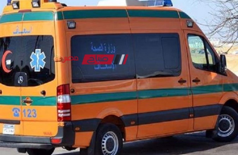 اصابه فتاة صدمتها سيارة نقل بطريق ابو الوفا في دمياط