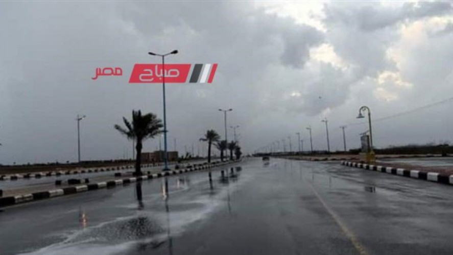 تساقط أمطار خفيفة علي الإسكندرية وانخفاض في درجات الحرارة
