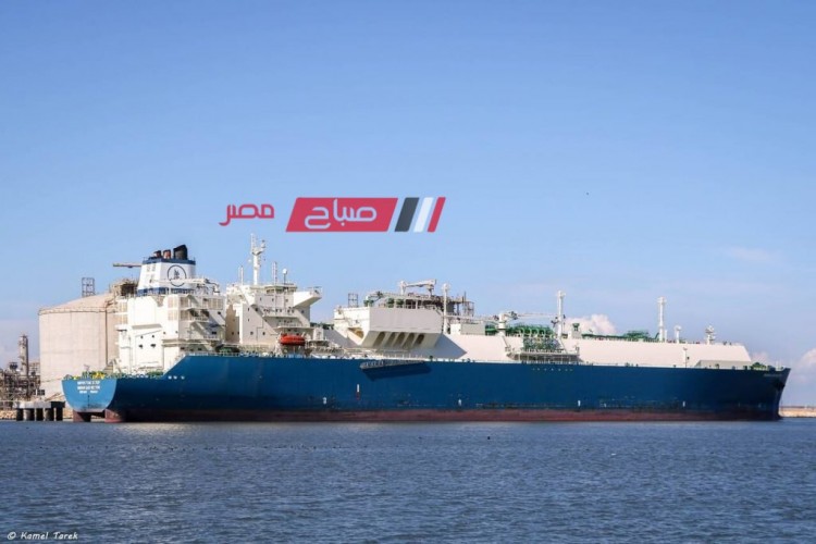 ميناء دمياط يعلن تصدير 60 الف طن غاز مسال عبر الناقلة MARAN GAS HECTOR