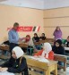 طلاب الشهادة الإعدادية بدمياط يؤدون امتحان الهندسة في الترم الثاني 2024
