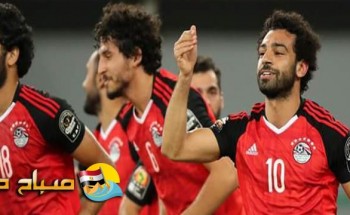 نتيجة وملخص الشوط الاول من مباراة مصر والكونغو