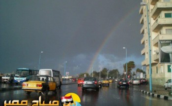 سقوط أمطار على الاسكندرية غداً الجمعة 13-10-2017