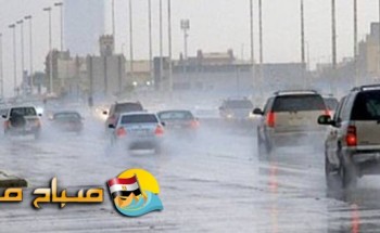 سقوط أمطار غزيرة على القاهرة والجيزة
