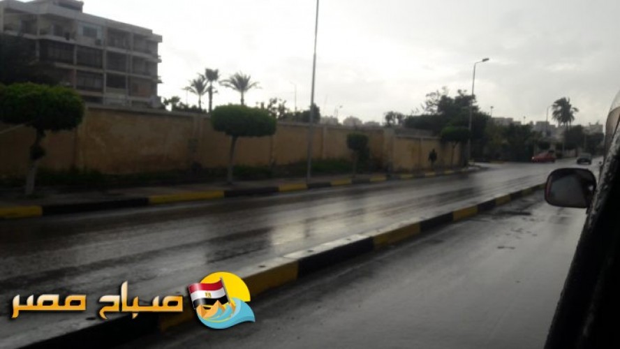 استمرار هطول الامطار على الاسكندرية غداً