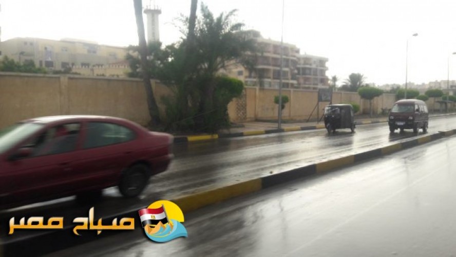 هطول امطار على الاسكندرية اليوم وغداً مع طقس سىء ورياح شديدة