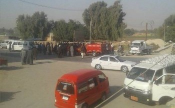 إصابة 2 في تصادم سيارة بتروسيكل بطريق دار السلام- سوهاج