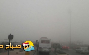 إغلاق طريق إسكندرية الصحراوى وطريق العلمين بسبب الشبورة الكثيفة