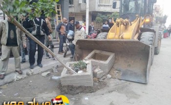 رفع كفاء الطرق وإزالة اشغالات فى عدة شوارع بحى المنتزة فى الاسكندرية