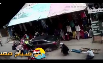 بالفيديو.. سائق متهور يصدم المارة بشارع اللاجيتية بالاسكندرية