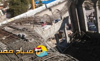 سقوط جزء من سور مسجد بغيط العنب فى الاسكندرية