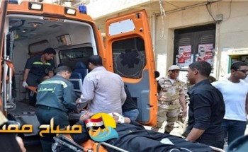 إصابة شخص صدمته سيارة أثناء عبوره الطريق فى مدينة الشروق