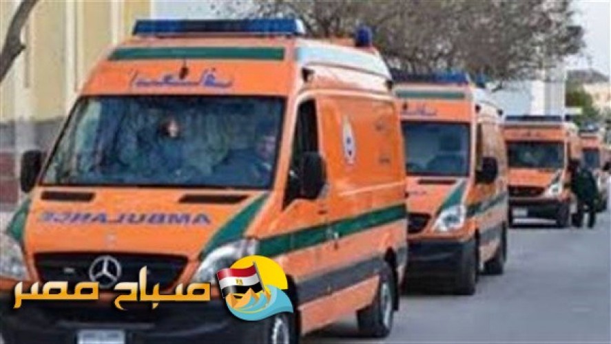 إصابة 10أشخاص أثر تصادم 2 تروسيكل بمحافظة بنى سويف