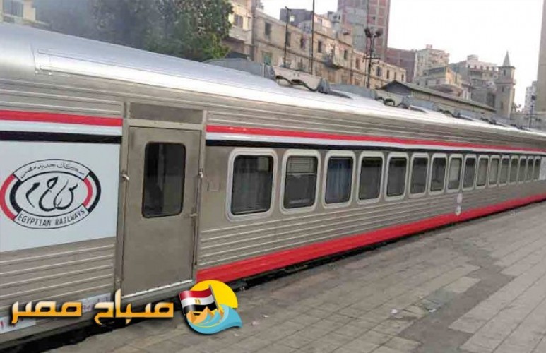 تأخر قطار الاسكندرية- بورسعيد بسبب تصاعد أدخنة من أحد العربات