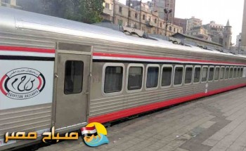 تأخر قطار الاسكندرية- بورسعيد بسبب تصاعد أدخنة من أحد العربات