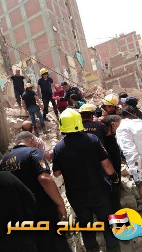 محافظ الاسكندرية يكلف جميع الاجهزة المختصة بالتعامل مع حادث انهيار عقار كرموز