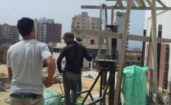 بالصور حملات إزالة إشغالات بحي وسط فى الاسكندرية